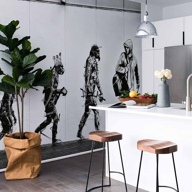 Digitaldruck-Tapete Street Art Evolution livingwalls (1033899)