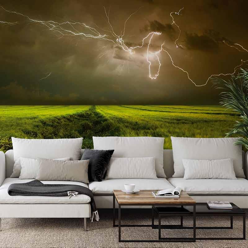 Digitaldruck-Tapete Lightning and Thunder livingwalls (1033897)