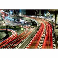 Digitaldruck-Tapete Urban Lightstripes livingwalls (1033892)