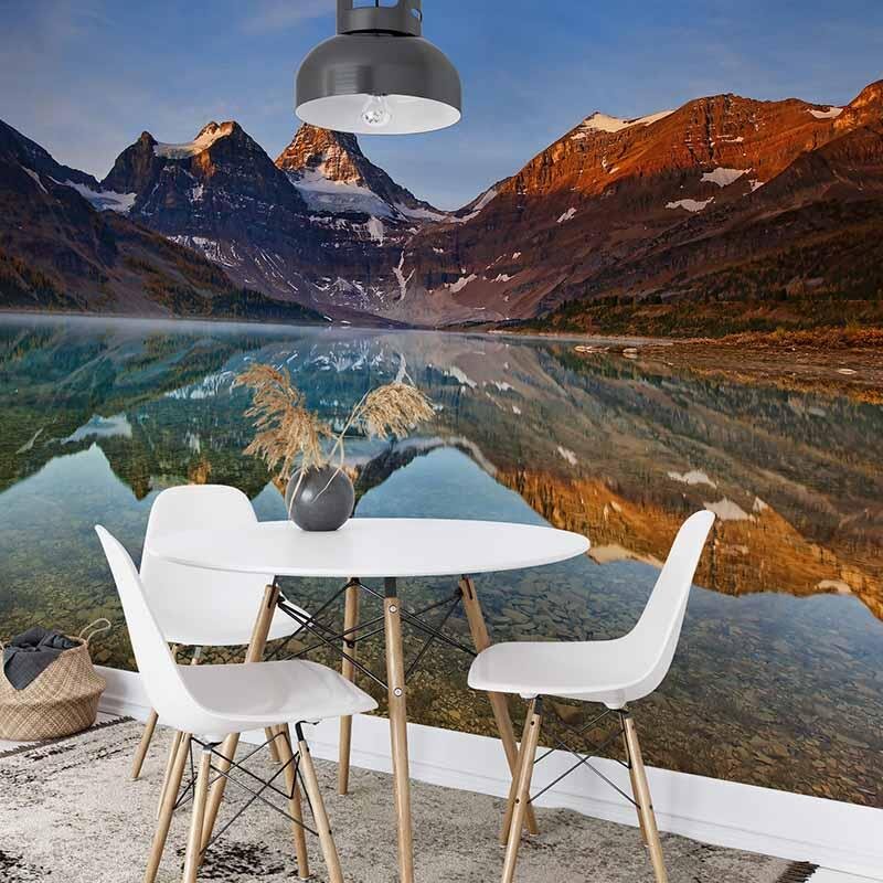Digitaldruck-Tapete Magog Lake Canada livingwalls (1033871)