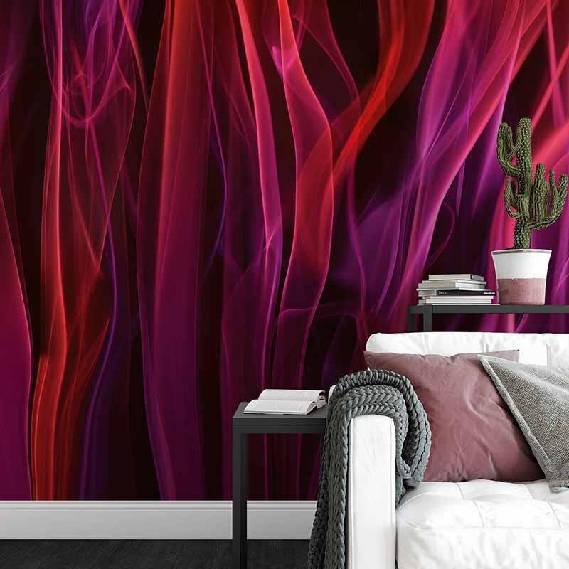 Digitaldruck-Tapete Red Smoke livingwalls (1033868)