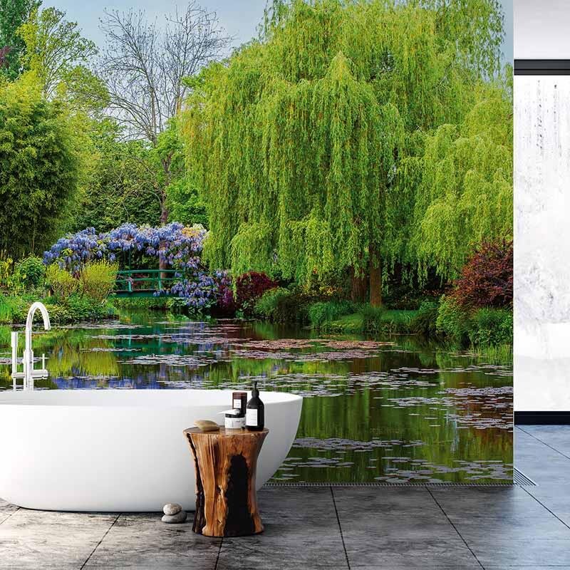 Digitaldruck-Tapete Monet’s Garden in France livingwalls (1033864)
