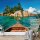 Digitaldruck-Tapete St.Pierre Island At Seychelles livingwalls (1033862)