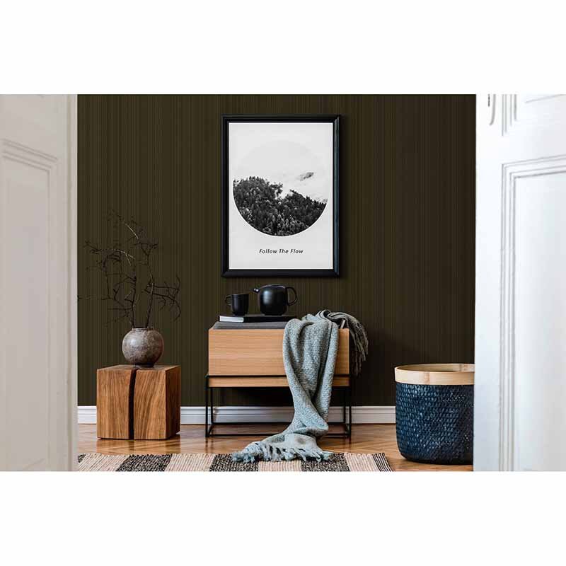 Tapete Schwarz, Anthrazit, Gold, Kupfer VERSACE Satintapete (1023761)