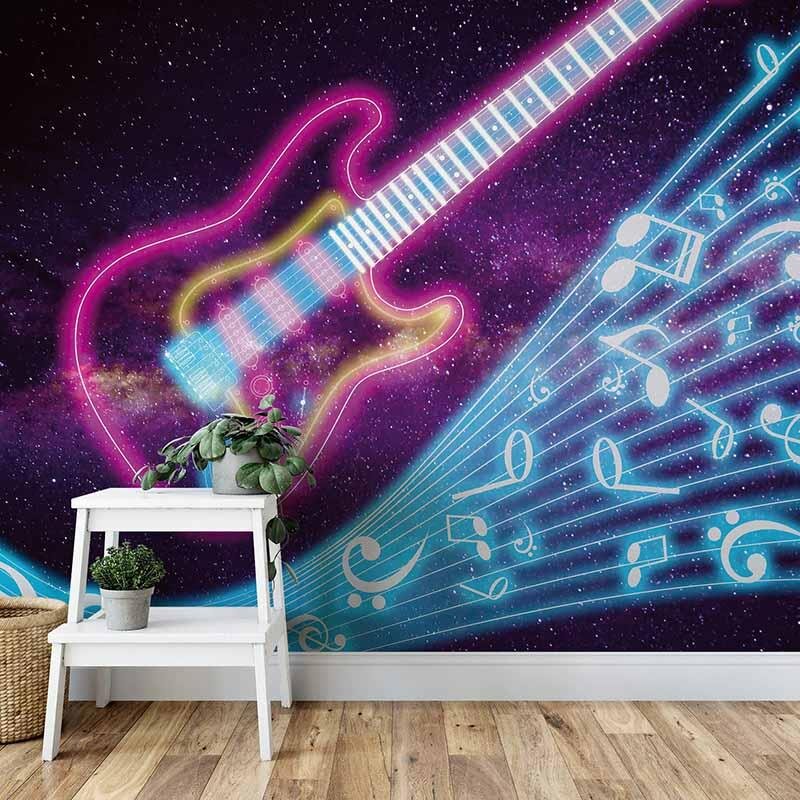 Digitaldruck-Tapete Kids Guitar livingwalls (1033854)
