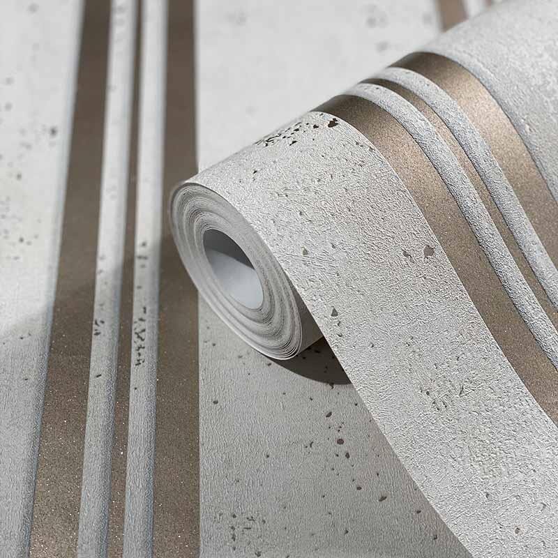 Tapete Beige, Creme, Gold, Kupfer, Grau, Silber Marburg Vliestapete (1033437)