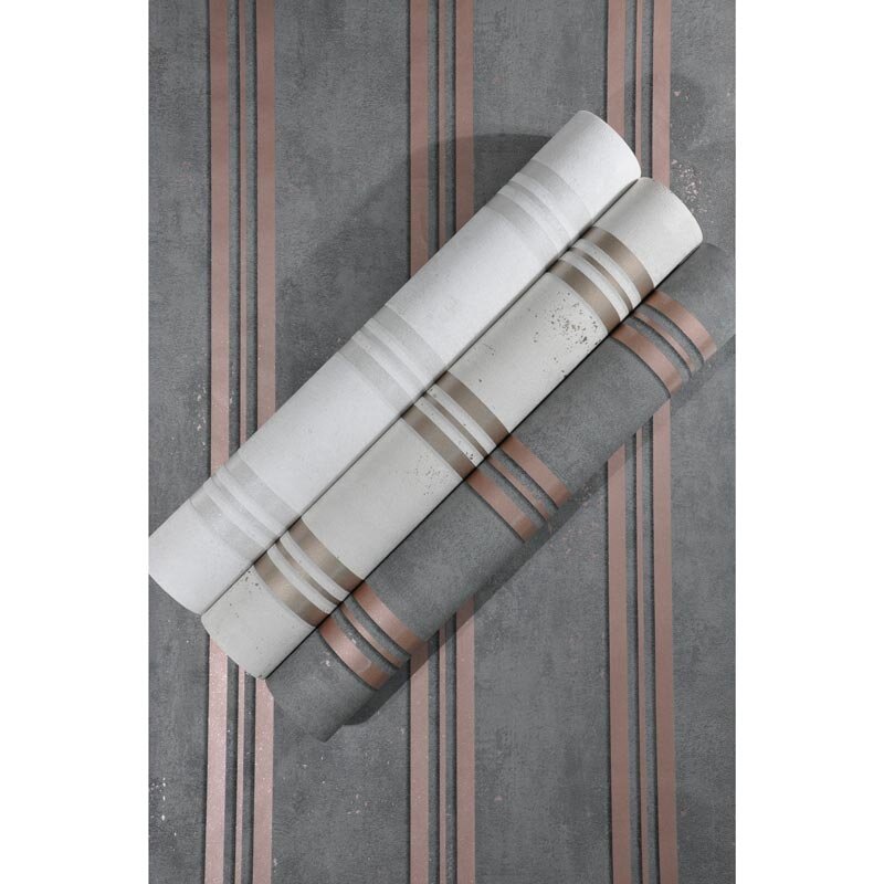 Tapete Beige, Creme, Gold, Kupfer, Grau, Silber Marburg Vliestapete (1033437)