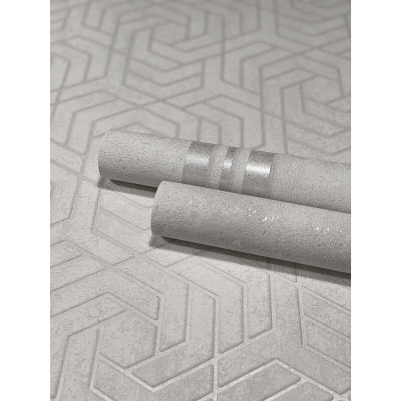 Tapete Beige, Creme, Grau, Silber Marburg Vliestapete (1033436)