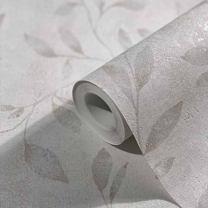 Tapete Grau, Silber, Weiß Marburg Vliestapete (1033433)