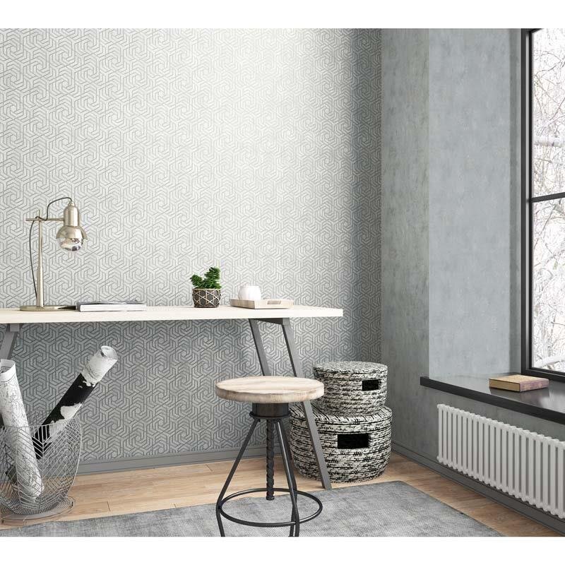 Tapete Grau, Silber Marburg Vliestapete (1033422)