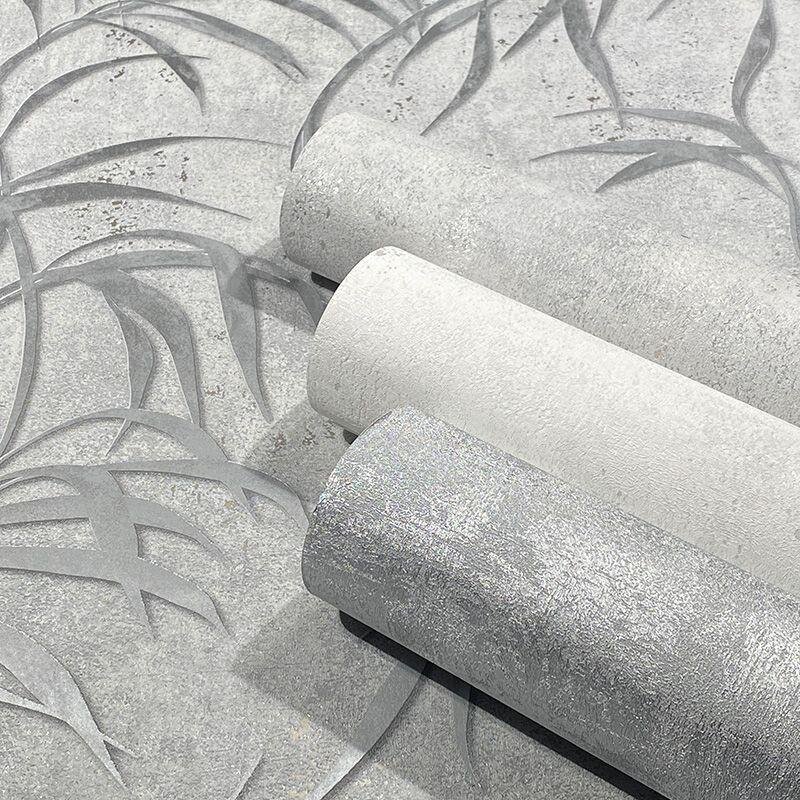 Tapete Grau, Silber, Weiß Marburg Vliestapete (1033419)