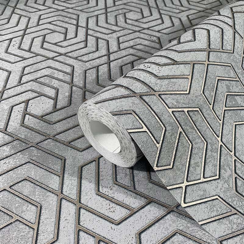 Tapete Grau, Silber Marburg Vliestapete (1033417)