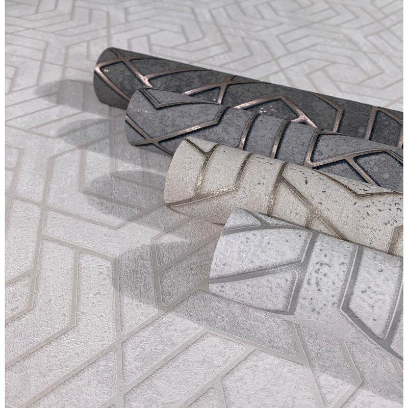 Tapete Beige, Creme, Grau, Silber Marburg Vliestapete (1033415)