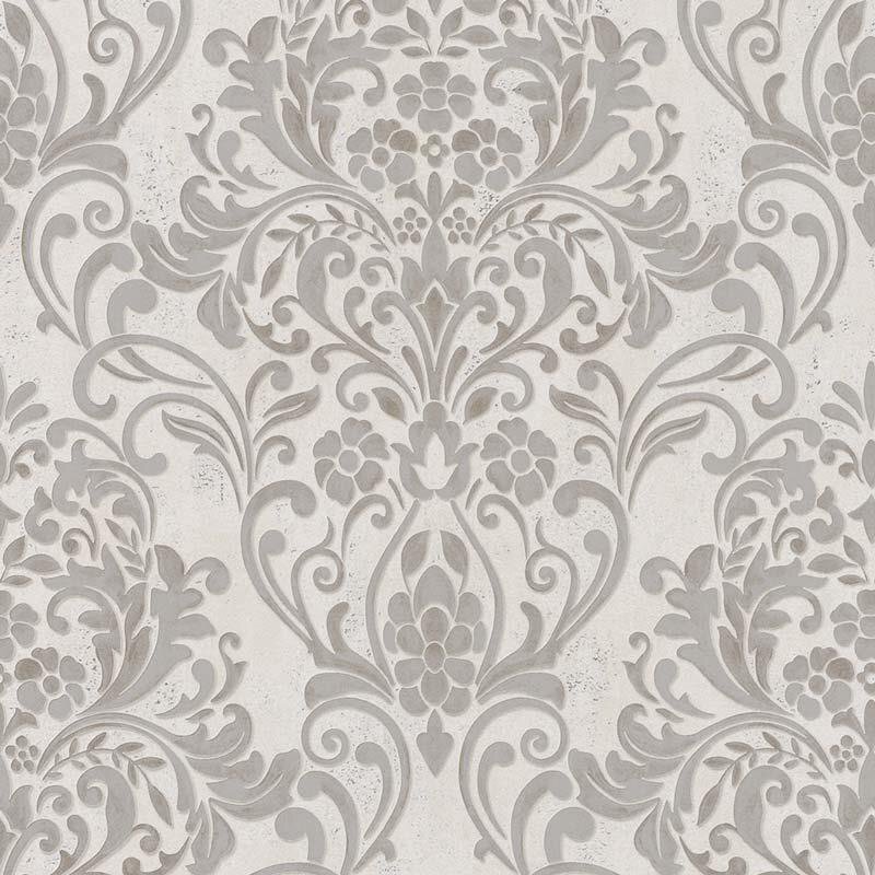 Tapete Beige, Creme, Grau, Silber Marburg Vliestapete (1033410)