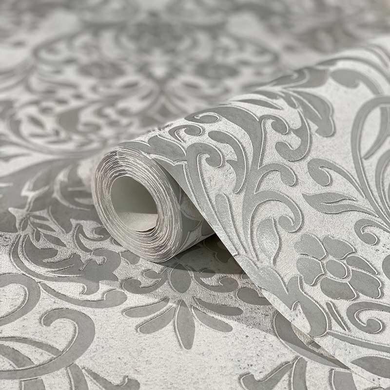 Tapete Grau, Silber Marburg Vliestapete (1033409)