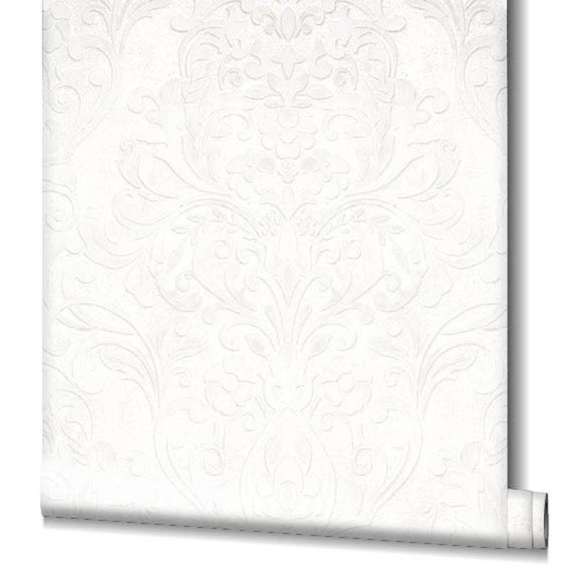 Tapete Grau, Silber, Weiß Marburg Vliestapete (1033408)