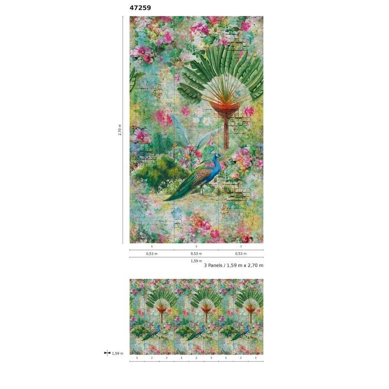 Digitaldruck-Tapete Tropical Vibes Marburg (1034789)