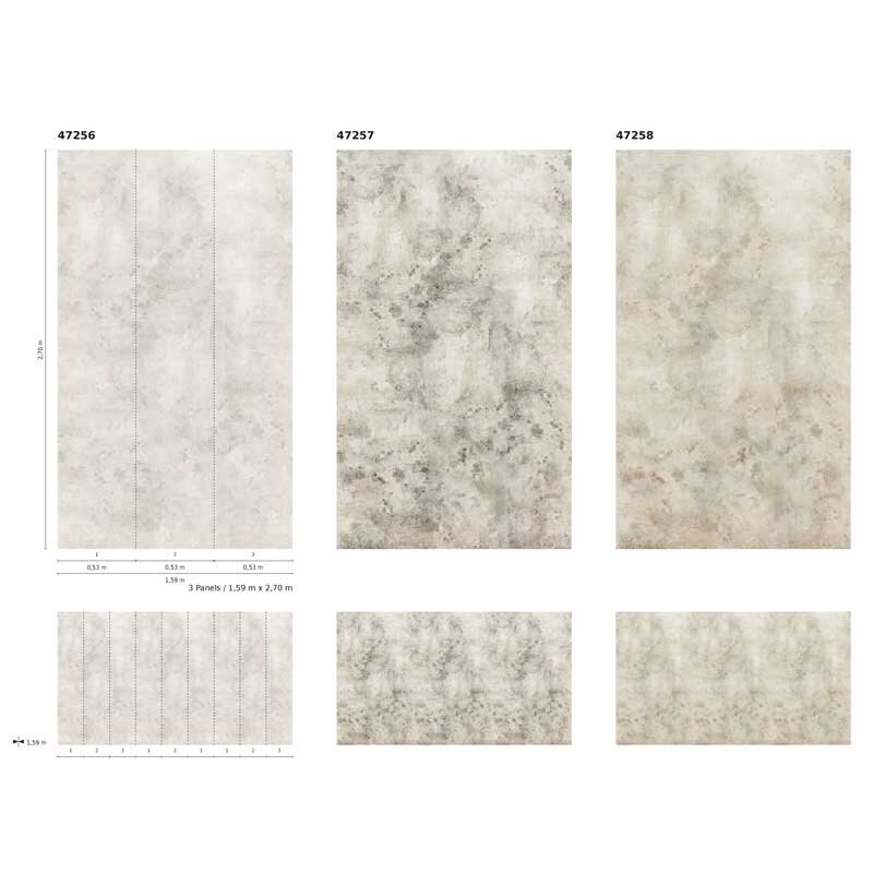 Digitaldruck-Tapete Stone Chic Marburg (1034787)