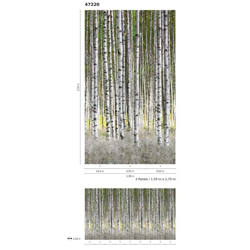 Digitaldruck-Tapete Natural Style Marburg (1034750)