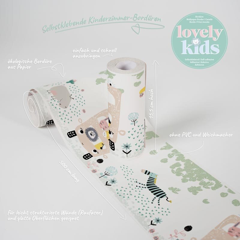 Bordüre Bunt AS-Creation Papier (1029911)