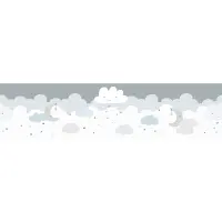 Bord&uuml;re Blau, Grau, Silber, Pastellfarben,...