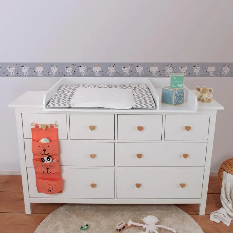 Bordüre Grau, Silber, Weiß AS-Creation Papier (1029898)