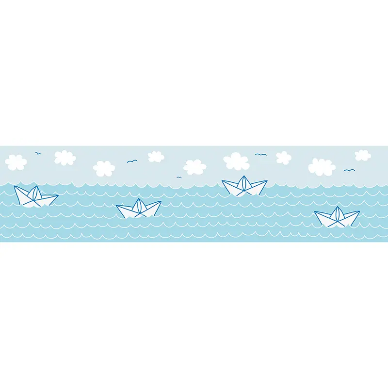 Bordüre Blau, Pastellfarben AS-Creation Papier (1029888)