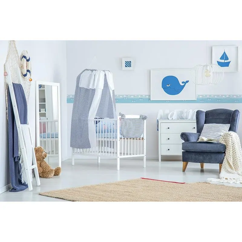 Bordüre Blau, Pastellfarben AS-Creation Papier (1029888)