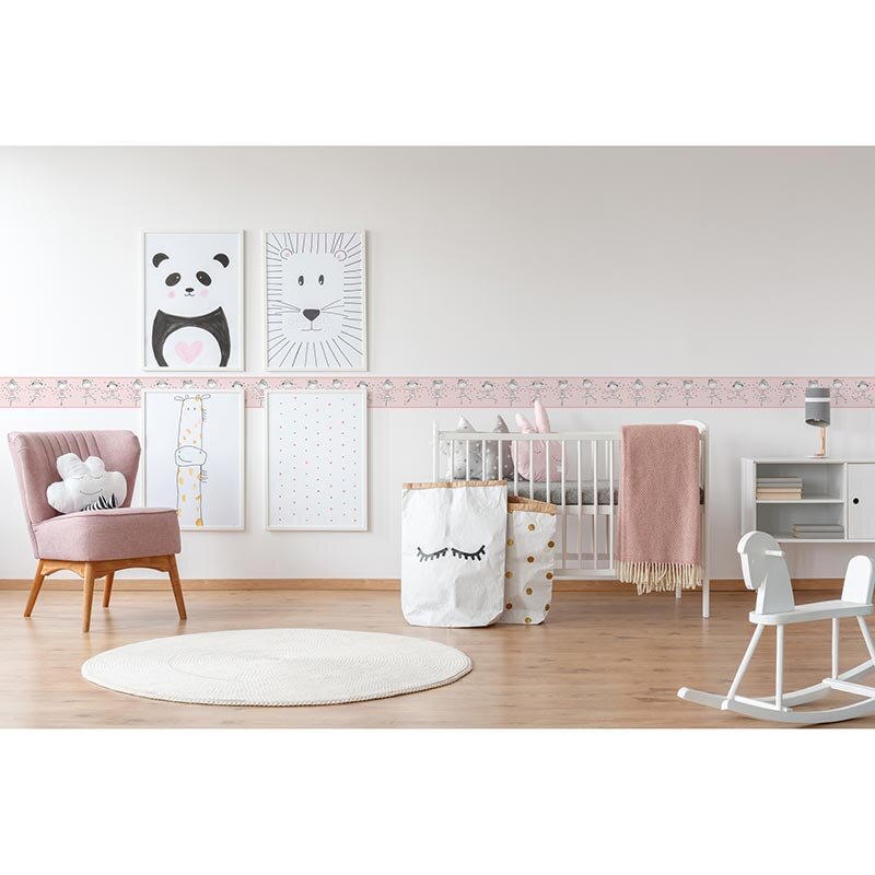 Bordüre Rosa, Rose AS-Creation Papier (1029880)