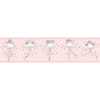 Bord&uuml;re Rosa, Rose AS-Creation Papier (1029880)