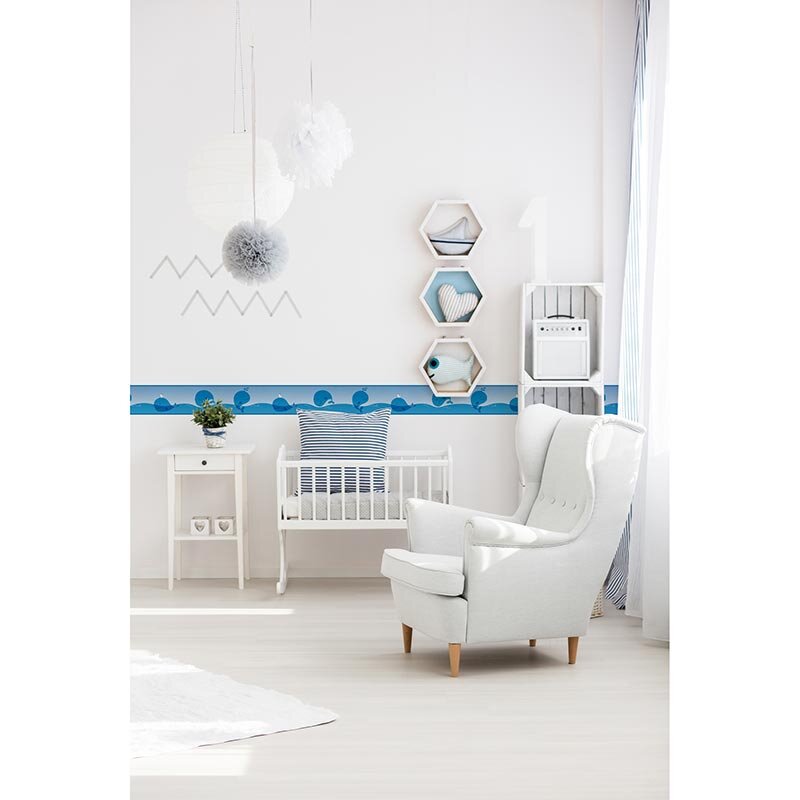 Bordüre Blau AS-Creation Papier (1029879)