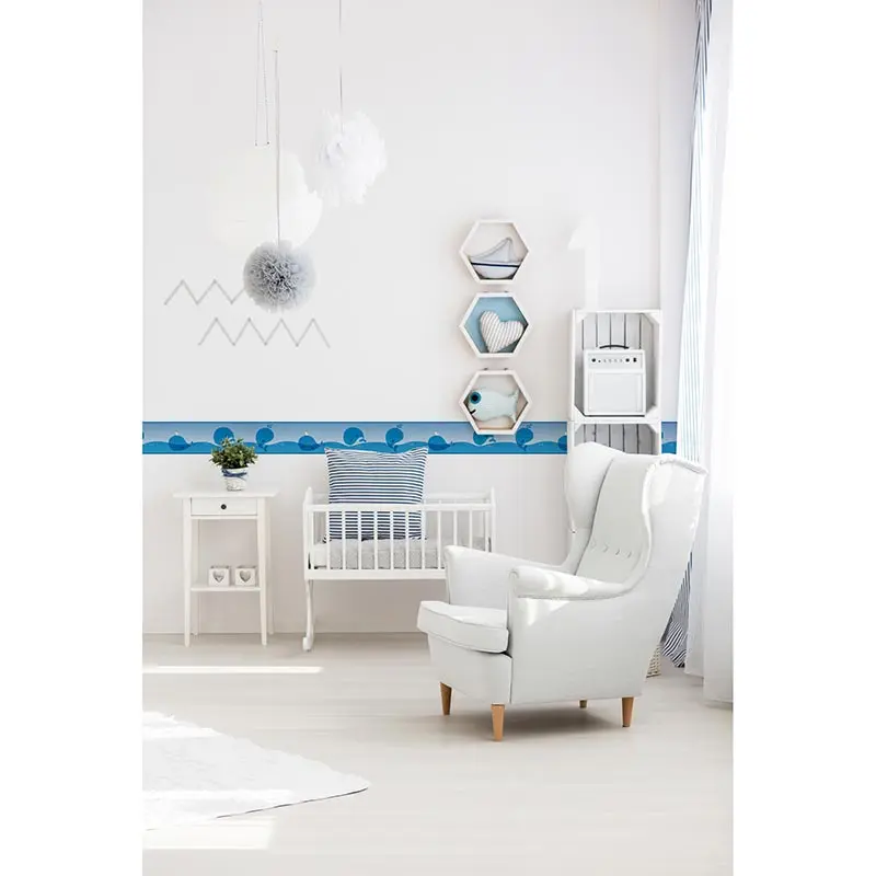 Bordüre Blau AS-Creation Papier (1029879)