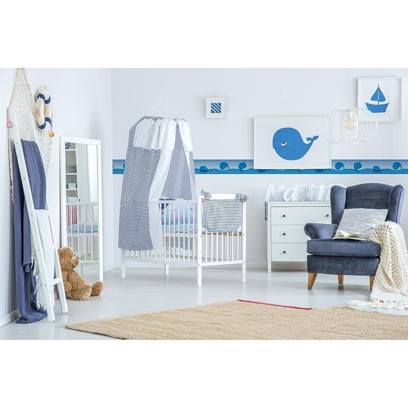 Bordüre Blau AS-Creation Papier (1029879)