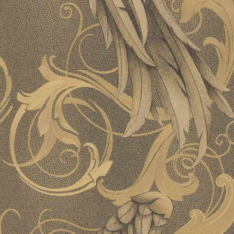 Tapete Gold, Kupfer Harald Glööckler Vliestapete (1022327)