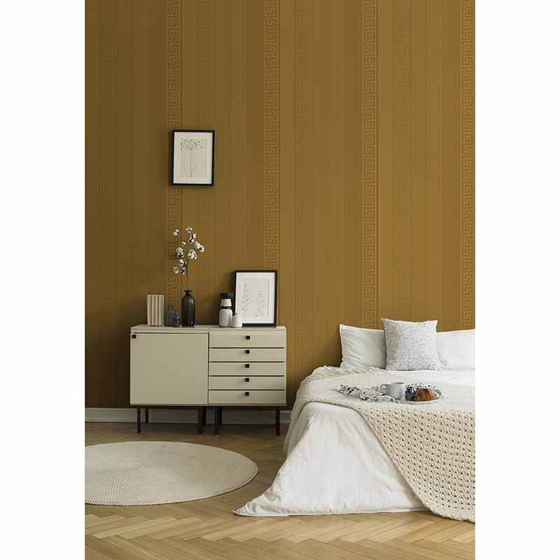 Tapete Gold, Kupfer VERSACE Satintapete (1023757)