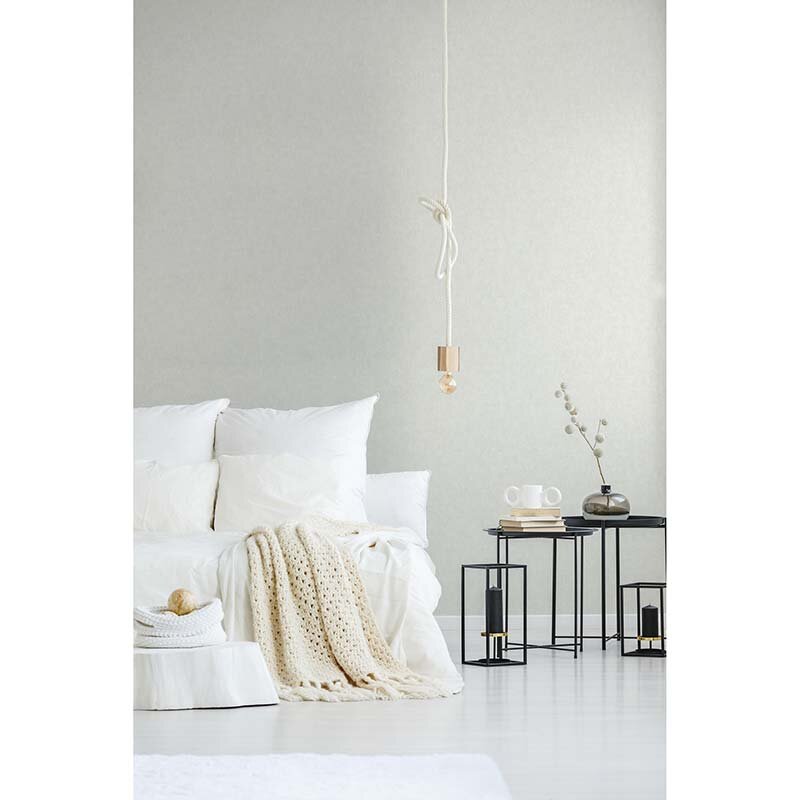 Tapete Grau, Silber, Weiß Private Walls Vliestapete (1029453)