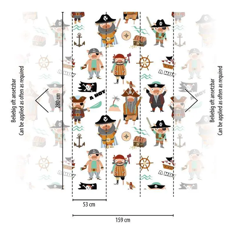 Digitaldruck-Tapete House of Turnowsky Kids livingwalls (1043840)