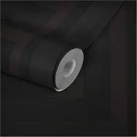 Tapete Schwarz, Anthrazit VERSACE Satintapete (1023754)