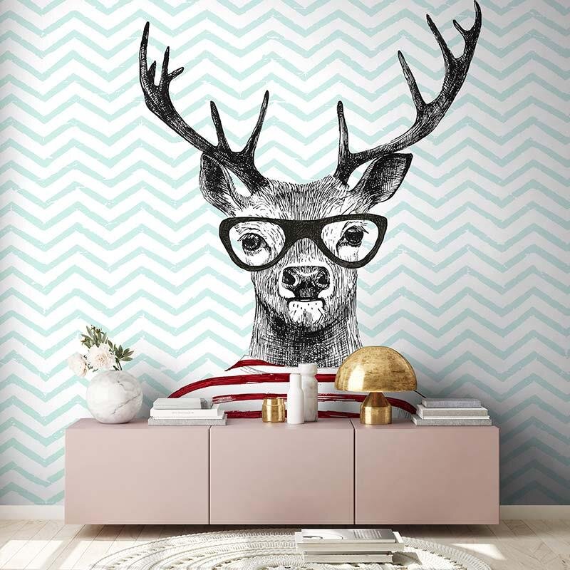 Digitaldruck-Tapete Modern Deer 3 Architects Paper (1031807)