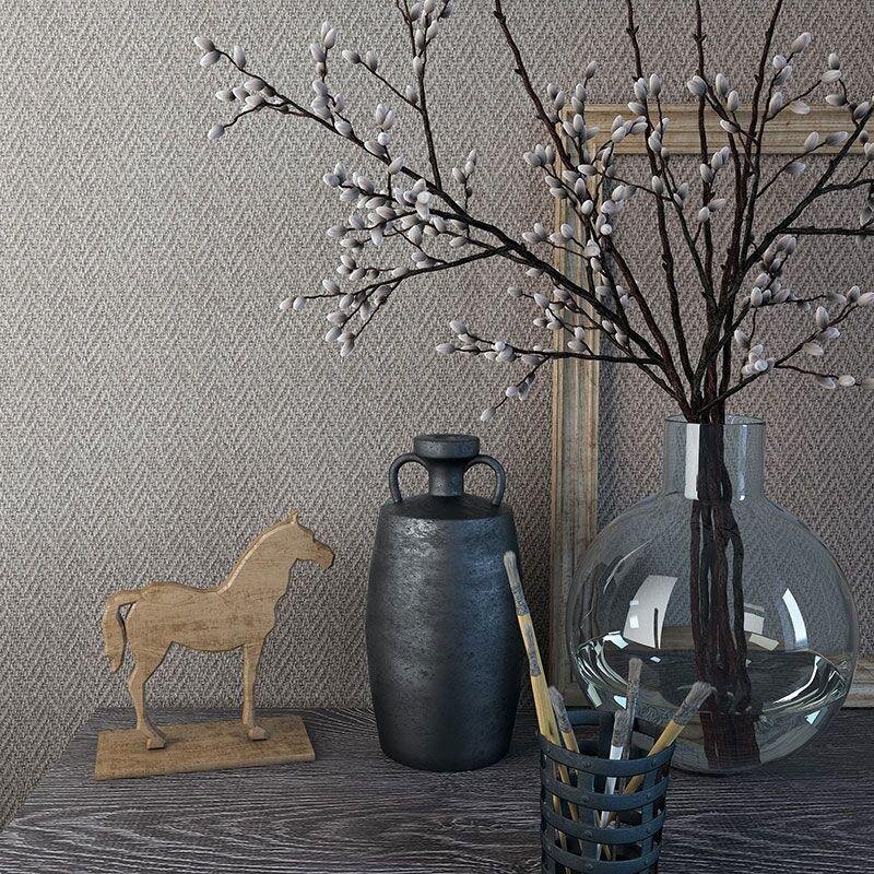 Tapete Grau, Silber Marburg Vliestapete (1022949)