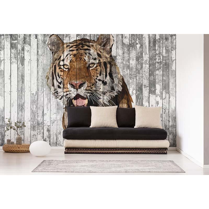 Digitaldruck-Tapete Polygon Tiger 2 Architects Paper (1031802)