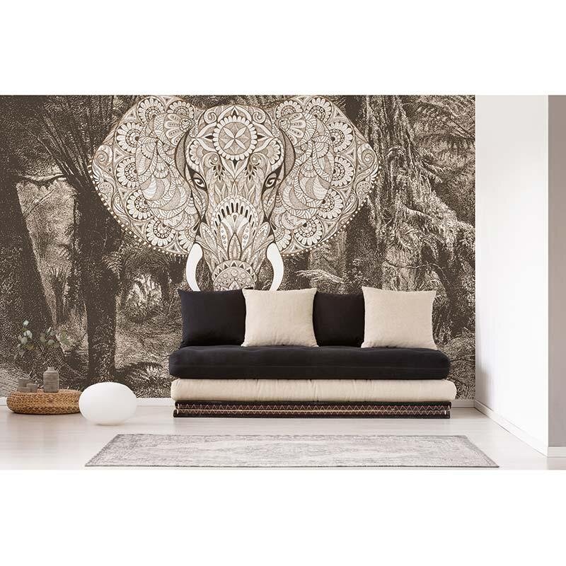 Digitaldruck-Tapete Elephant Head 2 Architects Paper (1031796)