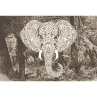 Digitaldruck-Tapete Elephant Head 2 Architects Paper...