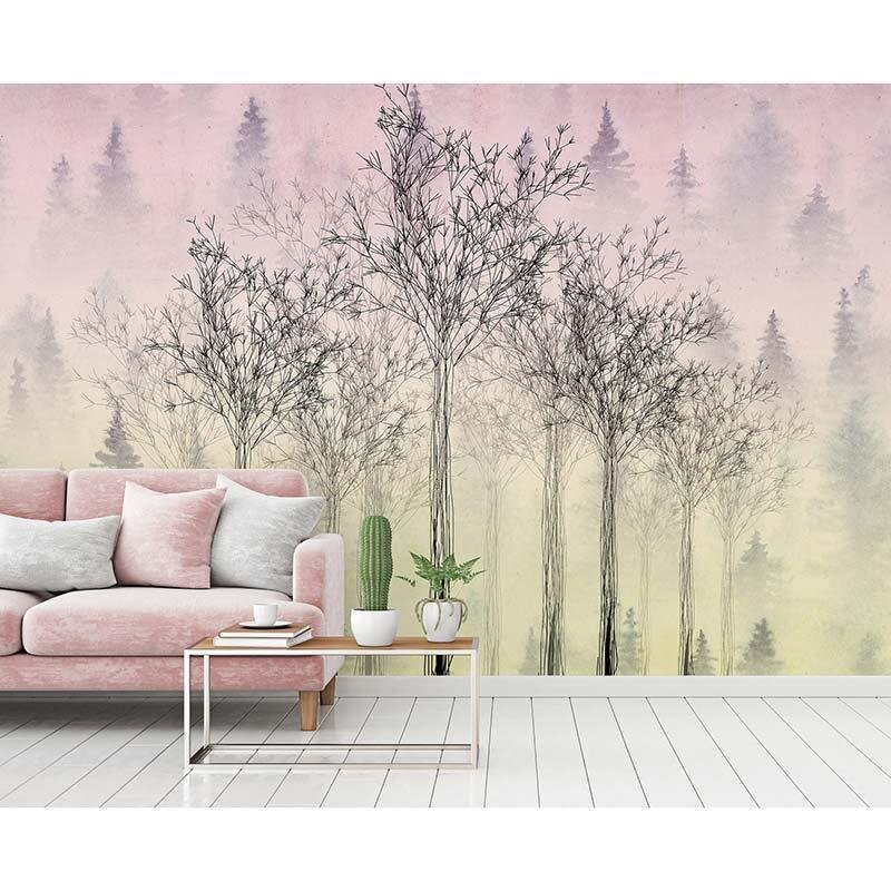 Digitaldruck-Tapete Trees Artwork 4 Architects Paper (1031773)