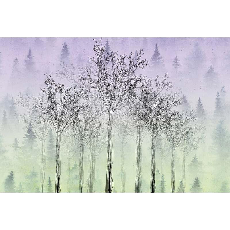 Digitaldruck-Tapete Trees Artwork 3 Architects Paper (1031772)