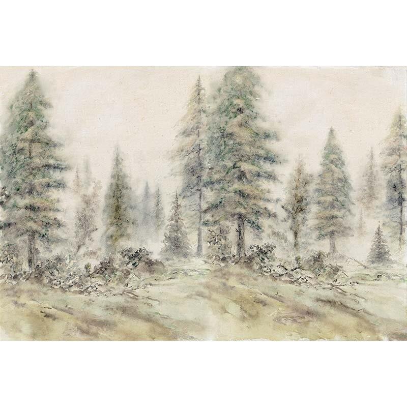 Digitaldruck-Tapete Aquarel Forest 2 Architects Paper (1031740)
