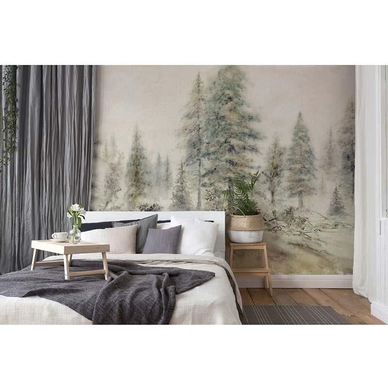 Digitaldruck-Tapete Aquarel Forest 2 Architects Paper (1031740)