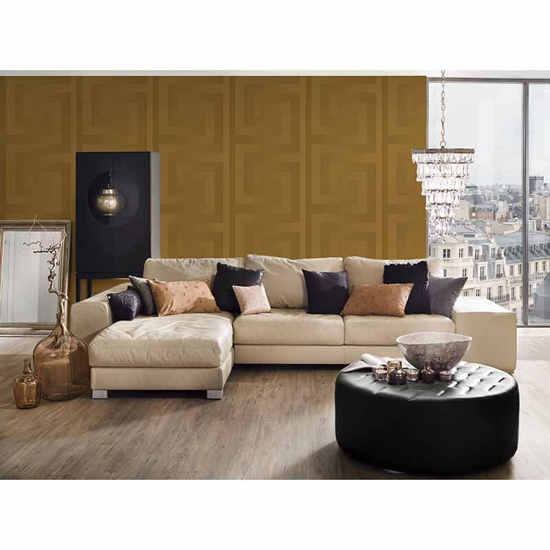 Tapete Gold, Kupfer VERSACE Satintapete (1023753)