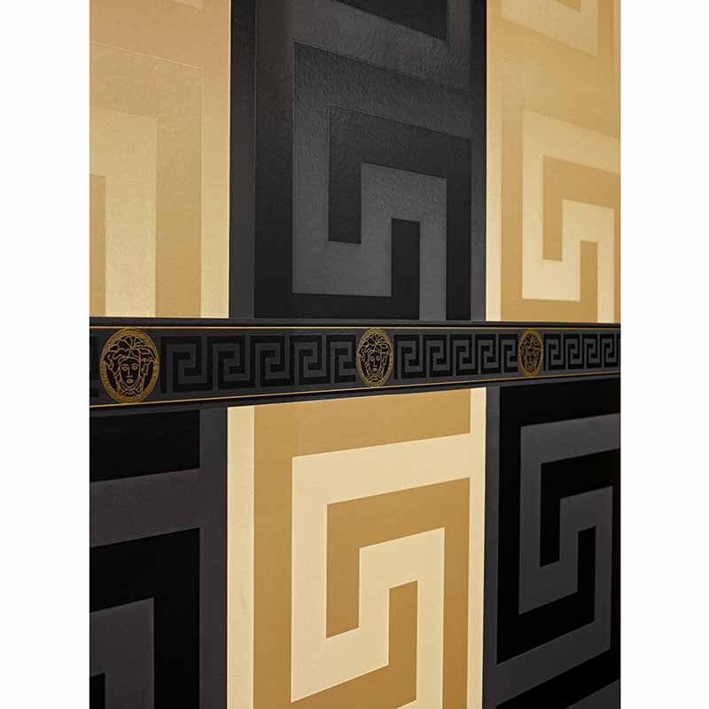 Tapete Gold, Kupfer VERSACE Satintapete (1023753)