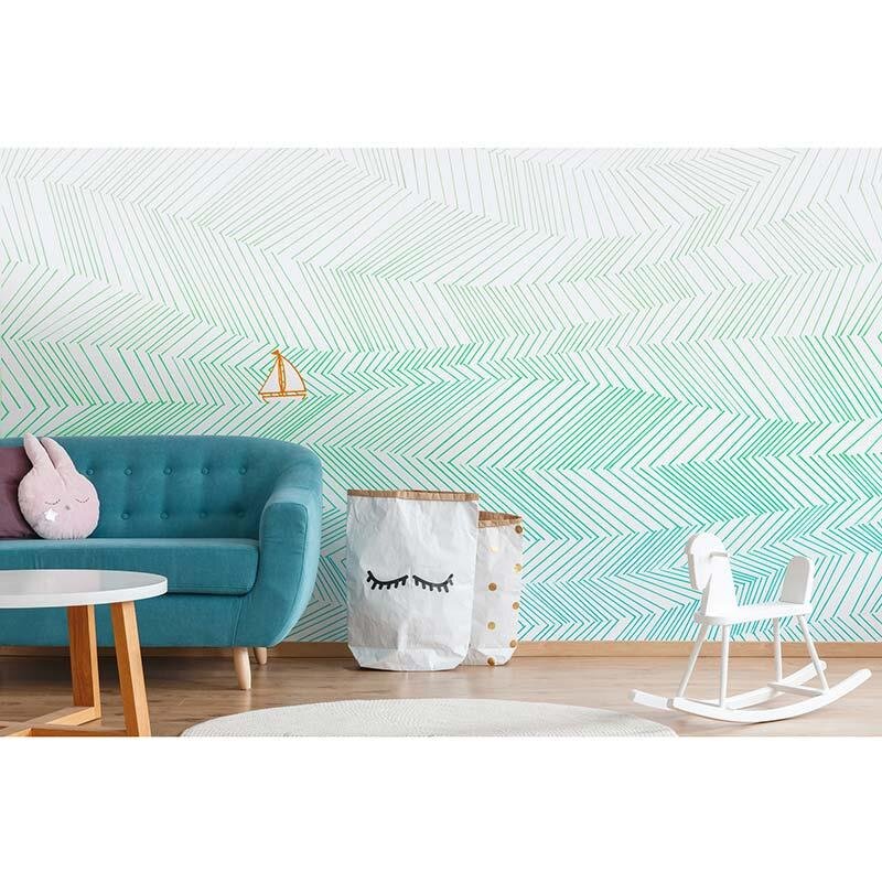 Digitaldruck-Tapete Waves Artwork 3 Architects Paper (1031709)